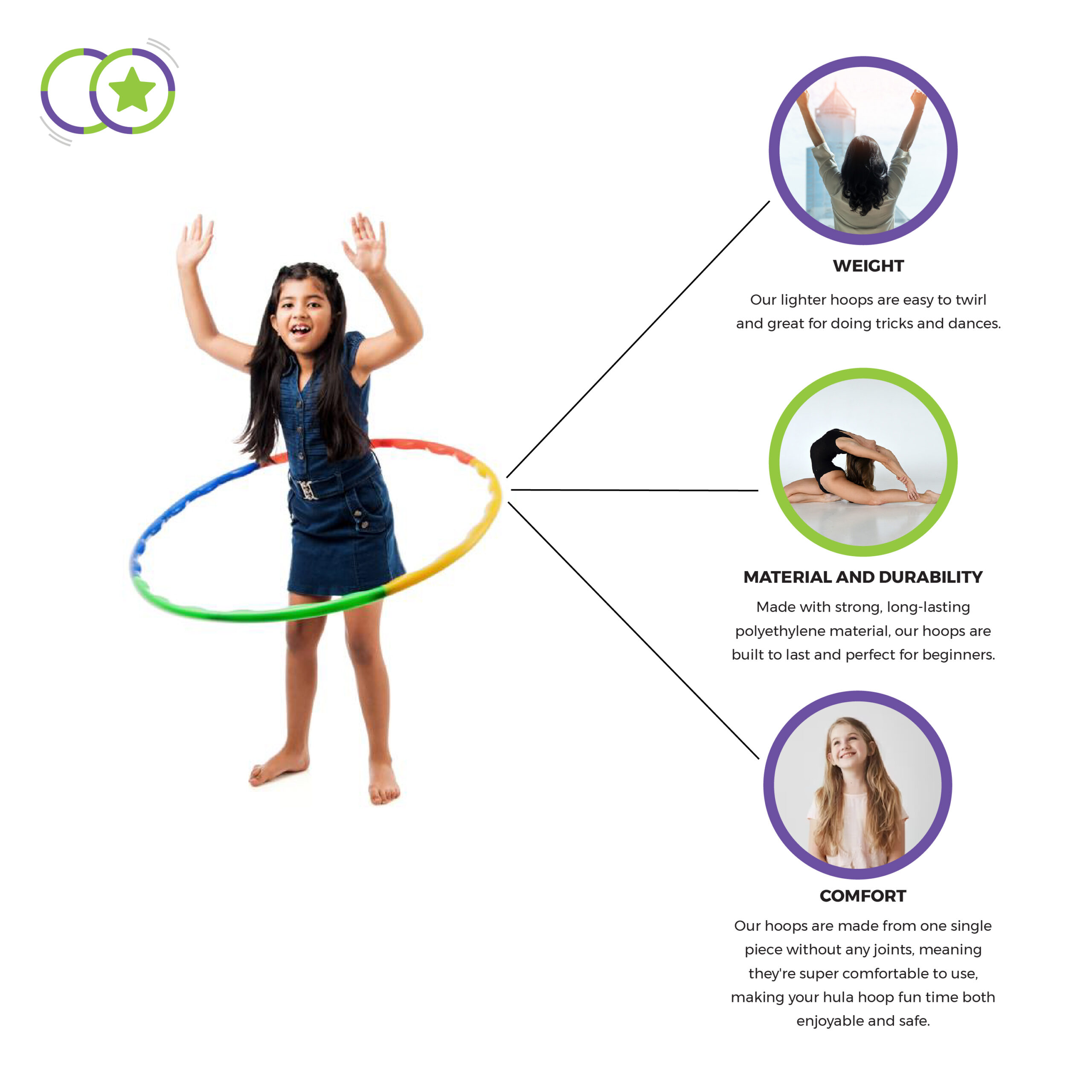 Small Hoop Combo – Set of 2 - Image 2