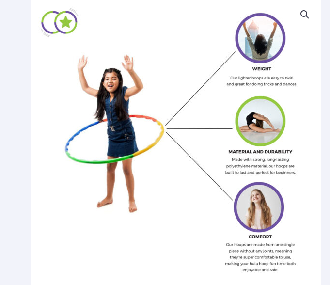 Large Hoop Combo – Set of 2 1499 (Includes all taxes and door delivery) - Image 2