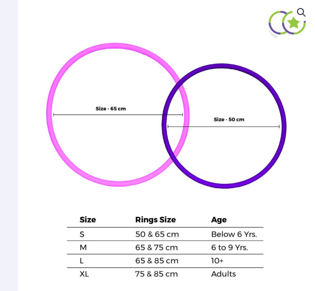 Large Hoop Combo – Set of 2 1499 (Includes all taxes and door delivery) - Image 3