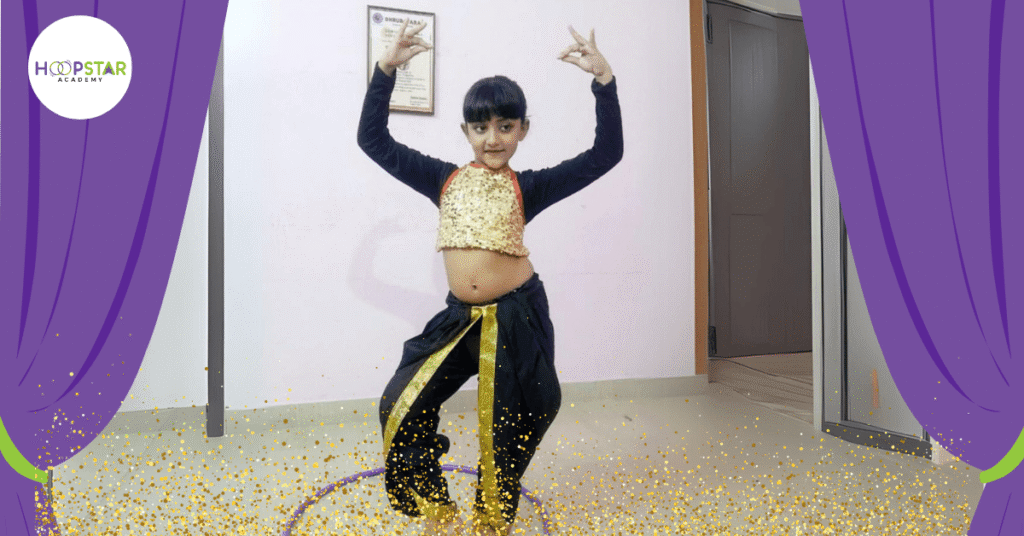 Nistha Tripathy performing her gold medal winning hula hoop routine at HoopMaster Challenge 2024
