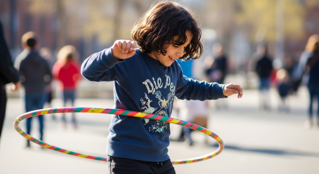 Kids hula hooping - The Benefits of Hula Hooping for Kids, According to Dr. Megh