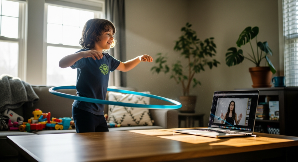Kids hula hooping - Level 2 Hula Hoop Classes for Kids Under 6 at Hoopstar Acade