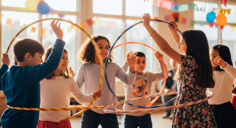 Kids hula hooping - The Hula Hoop Tree: A Quirky U.S. Landmark That Celebrated P