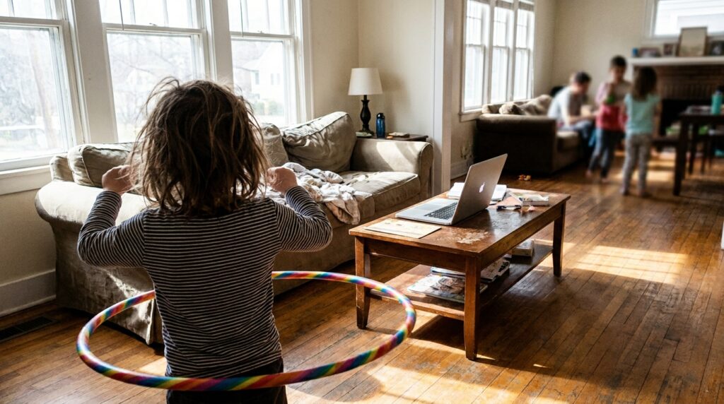 Kids hula hooping - Lehak’s Hula Hooping Success: A Rising HoopStar Story