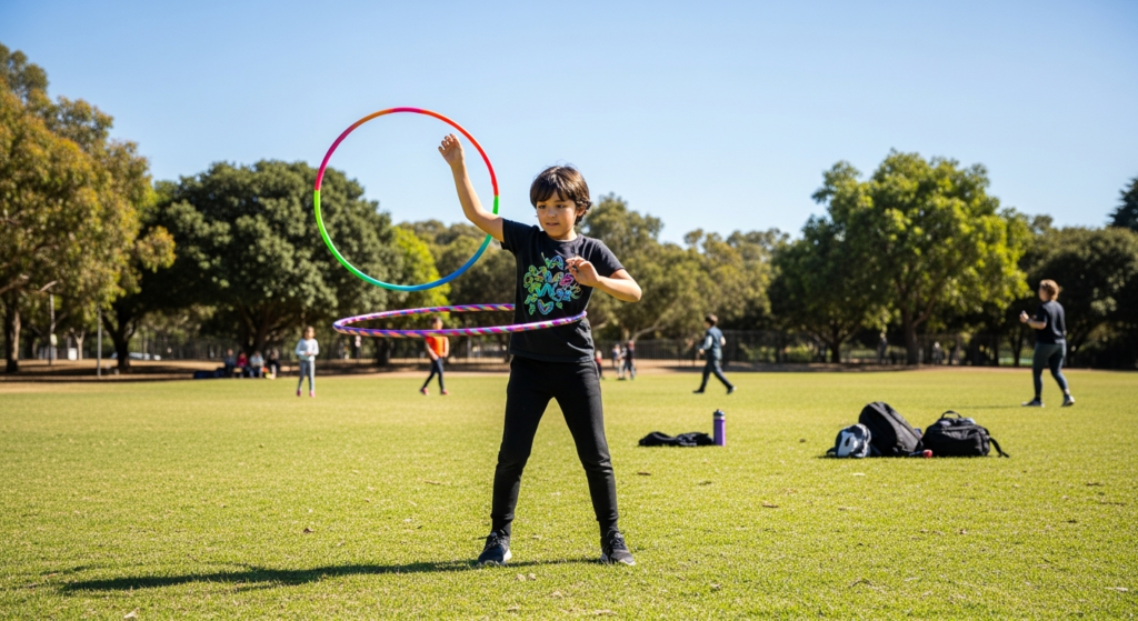 Kids hula hooping - Neck Hula Hooping: The Ultimate Guide for Kids and Adults