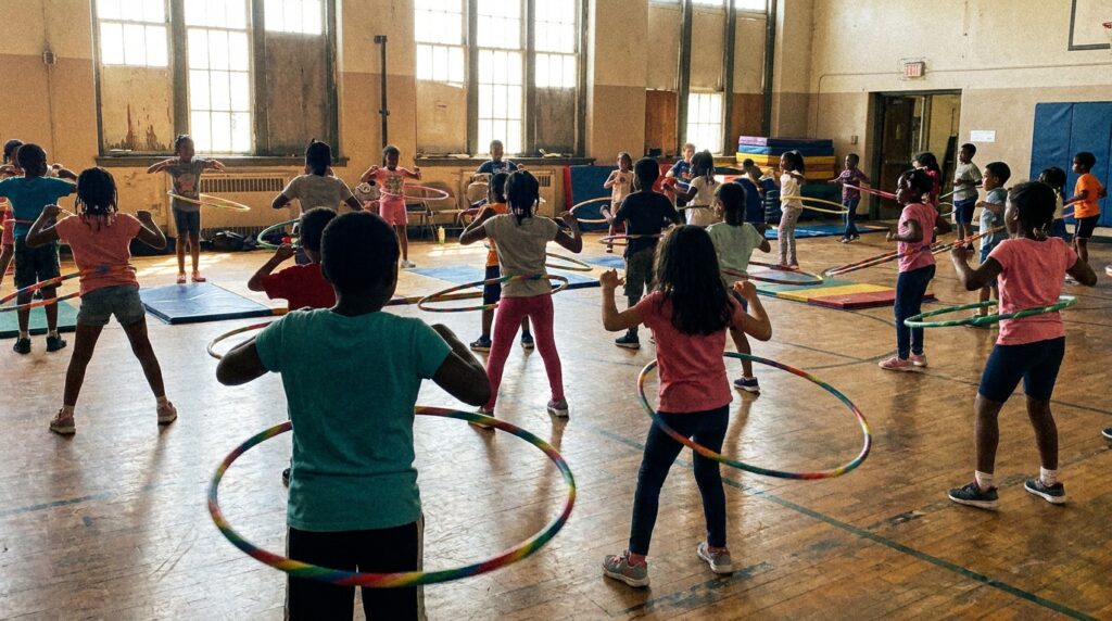 Kids hula hooping - Muniba’s Hula Hooping Journey: From Beginner to HoopStar!
