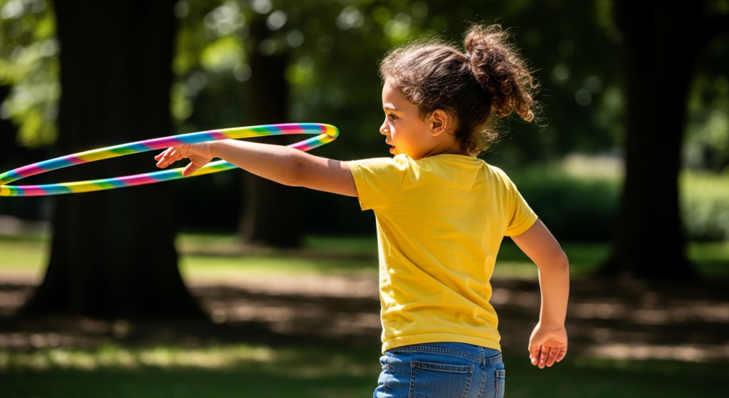 Kids hula hooping - Learn the ‘Smear’ Hula Hoop Trick: A Fun Tutorial for Kids