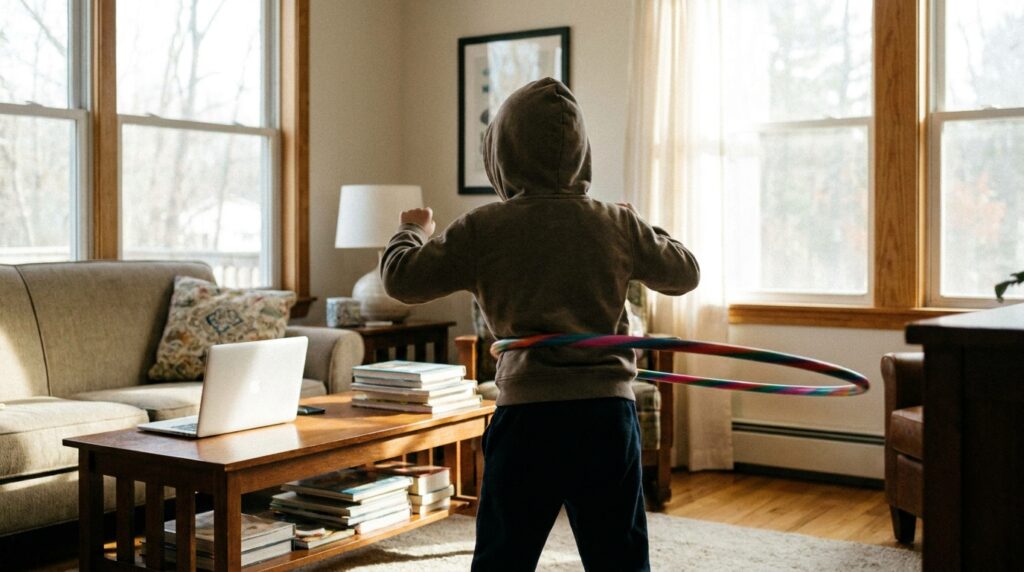 Kids hula hooping - Gnanada’s Hula Hoop Journey: A Rising Hoopstar’s Story