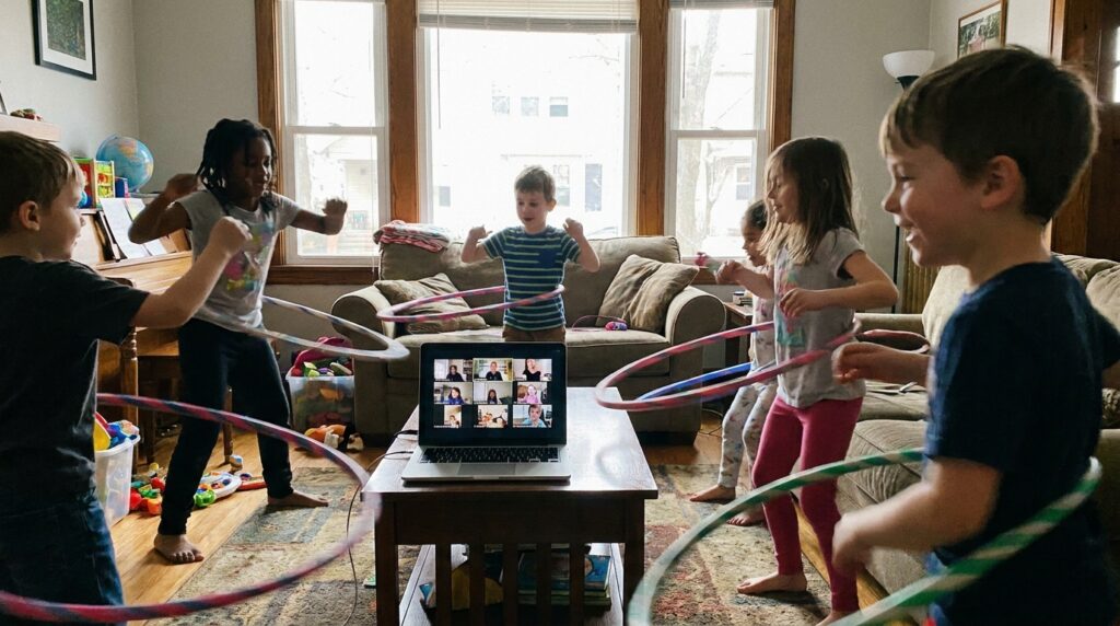 Kids hula hooping - Aarohi’s Hula Hooping Journey: Confidence and Joy!