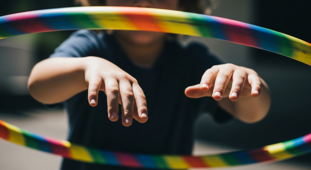 Kids hula hooping - Tushika’s Hula Hooping Journey: From Birthday Gift to Confid