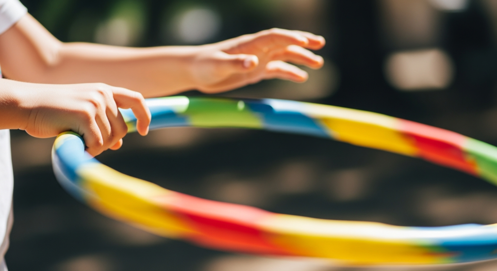 Kids hula hooping - Aadhya’s Hula Hoop Journey: From Multi-Talented Kid to Prize