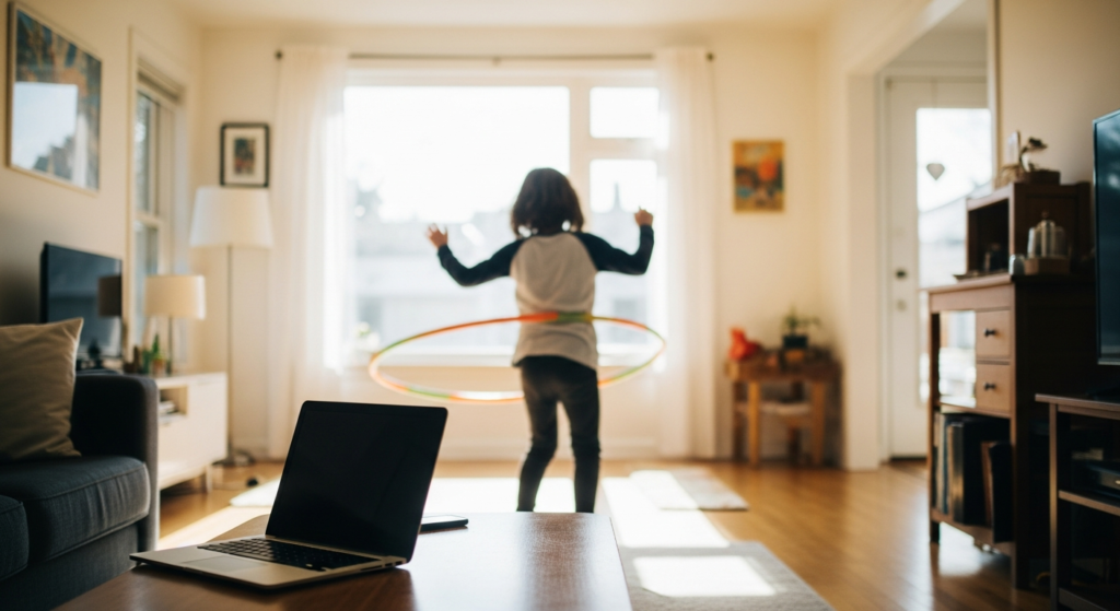 Kids hula hooping - Uddhav’s Hula Hooping Journey: Breaking Gender Boundaries wi