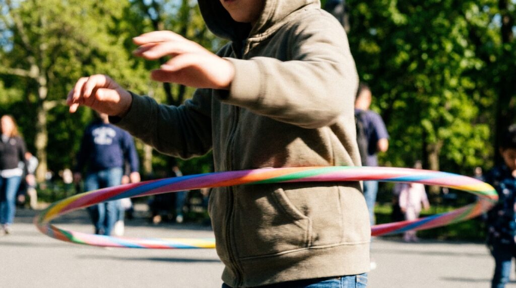 Kids hula hooping - Ivanshika Gawde: A Hula Hooping Star’s Quick Rise!