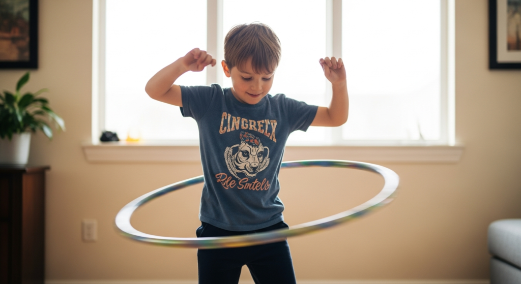 Kids hula hooping - Hula Hooping: Fun and Fitness for Kids