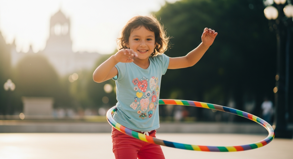 Kids hula hooping - Fun Activities for 10 Year Olds: Hula Hooping and More!