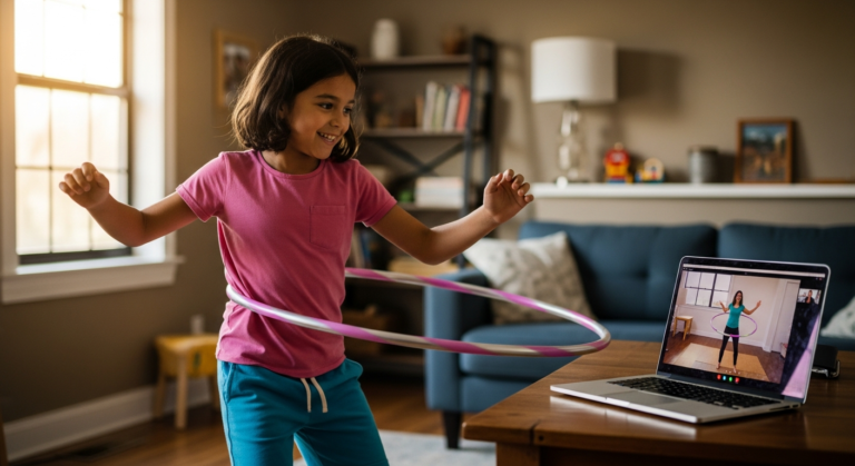 Kids hula hooping - See a HoopStar Kids Hula Hoop Class in Action (Sneak Peek)